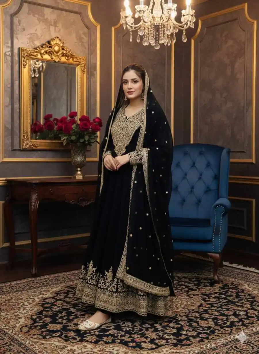 MODERN-GEORGETTE-EMBROIDERY-SEQUENCE-WORK-GOWN-WITH-DUPATTA-FESTIVE-WEAR-WHOLESALE-PRICE-ETHNIC-GARMENT-2.webp