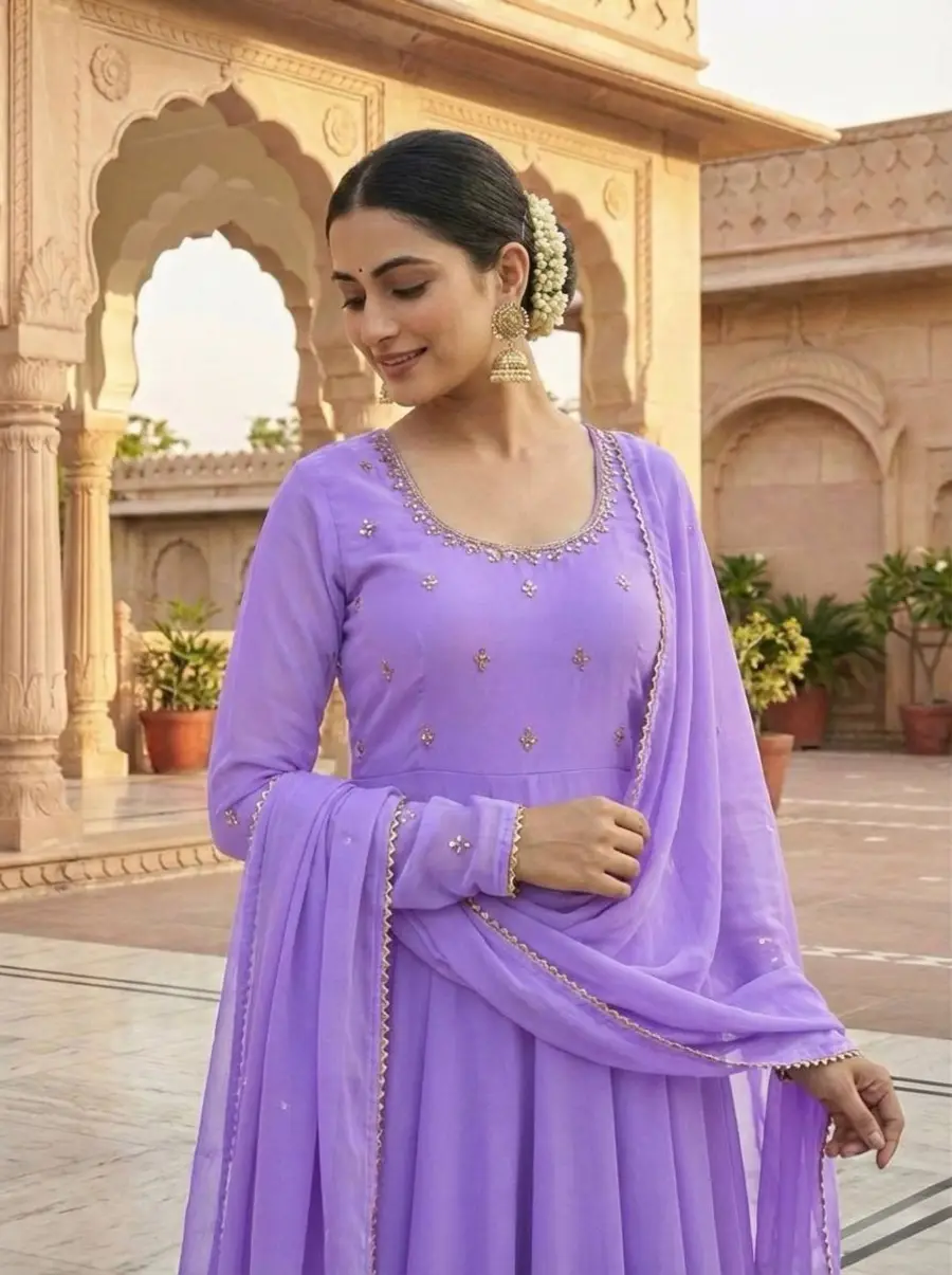 MODERN-GEORGETTE-HAND-MIRROR-EMBROIDERY-WORK-GOWN-BOTTOM-WITH-DUPATTA-FESTIVE-WEAR-WHOLESALE-PRICE-ETHNIC-GARMENT-3.webp