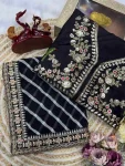 MODERN-GEORGETTE-LEHERIYA-PRINT-WITH-SEQUENCE-AND-CODING-EMBROIDERY-WORK-SAREE-WITH-UNSTITCHED-BLOUSE-FESTIVE-WEAR-WHOLESALE-PRICE-ETHNIC-GARMENT-3.webp