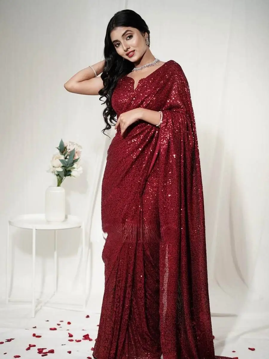 MODERN-GEORGETTE-SEQUENCE-WORK-SAREE-WITH-UNSTITCHED-BLOUSE-PARTY-WEAR-WHOLESALE-PRICE-ETHNIC-GARMENT-4.webp