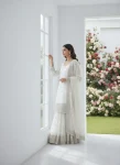 MODERN JIMMY CHOO SILK EMBROIDERY AND SEQUENCE WORK TOP PALAZZO WITH DUPATTA FESTIVE WEAR WHOLESALE PRICE ETHNIC GARMENT (4)