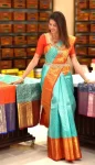 MODERN LICHI SILK JACQUARD WORK SAREE WITH UNSTITCHED BLOUSE FESTIVE WEAR WHOLESALE PRICE ETHNIC GARMENT (3)