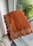 MODERN RANGOLI SILK EMBROIDERY CUTWORK WORK LACE BORDER WORK SAREE WITH UNSTITCHED BLOUSE FESTIVE WEAR WHOLESALE PRICE ETHNIC GARMENT (4)