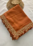 MODERN RANGOLI SILK EMBROIDERY CUTWORK WORK LACE BORDER WORK SAREE WITH UNSTITCHED BLOUSE FESTIVE WEAR WHOLESALE PRICE ETHNIC GARMENT (4)