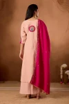MODERN ROMAN SILK MULTI EMBROIDERY THREAD WITH BEAUTIFUL HAND WORK TOP PALAZZO WITH DUPATTA FESTIVE WEAR WHOLESALE PRICE ETHNIC GARMENT (34)