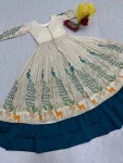 MODERN SHIMMER SILK EMBROIDERY THREAD AND SEQUENCE WORK TOP LEHENGA SET FESTIVE WEAR WHOLESALE PRICE ETHNIC GARMENT (7)
