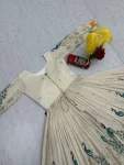 MODERN SHIMMER SILK EMBROIDERY THREAD AND SEQUENCE WORK TOP LEHENGA SET FESTIVE WEAR WHOLESALE PRICE ETHNIC GARMENT (7)