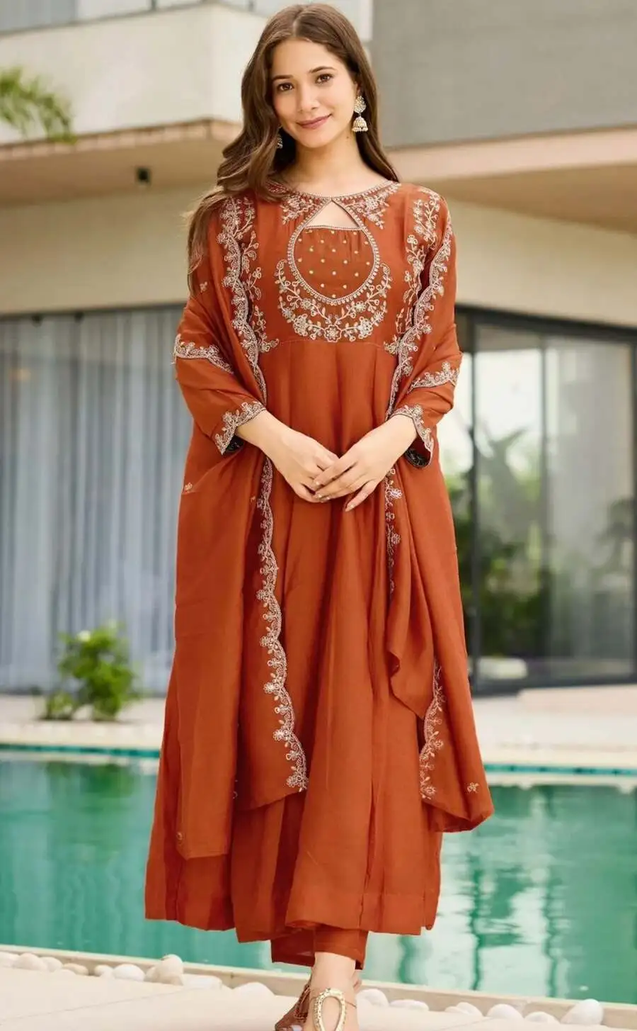 MODERN-VICHITRA-SILK-CODING-EMBROIDERY-SELF-WEAVING-WORK-TOP-BOTTOM-WITH-DUPATTA-FESTIVE-WEAR-WHOLESALE-PRICE-ETHNC-GARMENT-5.webp