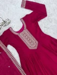 MODERN-VICHITRA-SILK-EMBROIDERY-DORIJARI-AND-SEQUENCE-WORK-GOWN-WITH-DUPATTA-FESTIVE-WEAR-WHOLESALE-PRICE-ETHNIC-GARMENT-8.webp