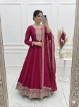 MODERN-VICHITRA-SILK-EMBROIDERY-DORIJARI-AND-SEQUENCE-WORK-GOWN-WITH-DUPATTA-FESTIVE-WEAR-WHOLESALE-PRICE-ETHNIC-GARMENT-8.webp