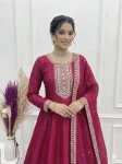 MODERN-VICHITRA-SILK-EMBROIDERY-DORIJARI-AND-SEQUENCE-WORK-GOWN-WITH-DUPATTA-FESTIVE-WEAR-WHOLESALE-PRICE-ETHNIC-GARMENT-8.webp