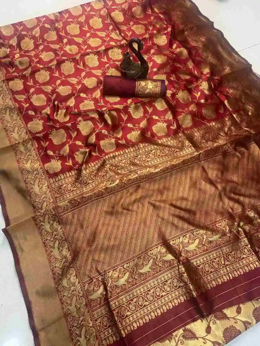 NEW-ARRIVAL-LICHI-SILK-BANARASI-WEAVING-WORK-SAREE-WITH-UNSTITCHED-BLOUSE-FESTIVE-WEAR-WHOLESALE-PRICE-ETHNIC-GARMENT-18.webp
