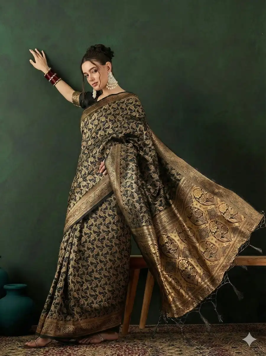 NEW-ARRIVAL-LICHI-SILK-RICH-PALLU-JACQUARD-WORK-SAREE-WITH-UNSTITCHED-BLOUSE-FESTIVE-WEAR-WHOLESALE-PRICE-ETHNIC-GARMENT-2-1.webp