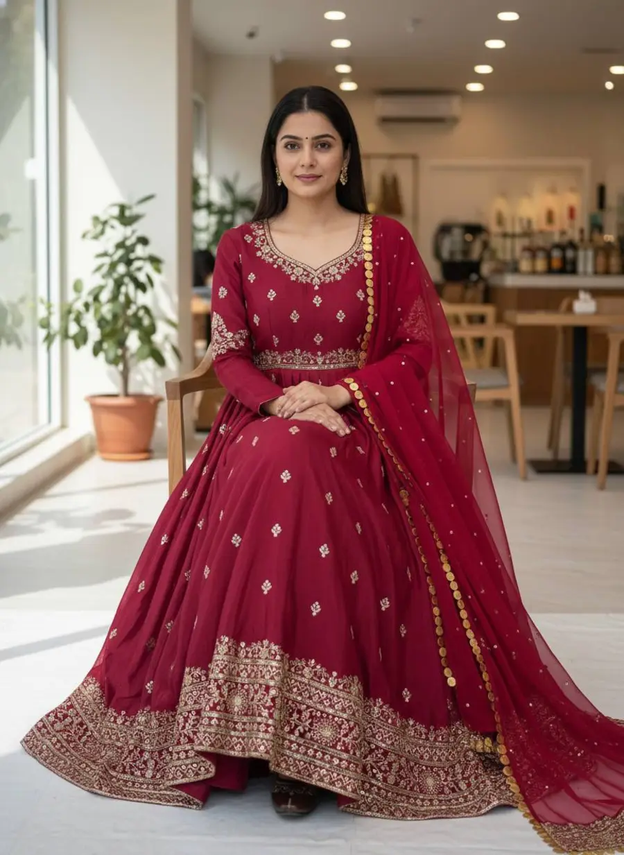 RICH-LOOK-CHINON-SILK-SEQUENCE-ZARI-EMBROIDERY-WORK-GOWN-BOTTOM-WITH-DUPATTA-WEDDING-WEAR-WHOLESALE-PRICE-ETHNIC-GARMENT-7.webp