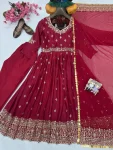 RICH-LOOK-CHINON-SILK-SEQUENCE-ZARI-EMBROIDERY-WORK-GOWN-BOTTOM-WITH-DUPATTA-WEDDING-WEAR-WHOLESALE-PRICE-ETHNIC-GARMENT-9.webp