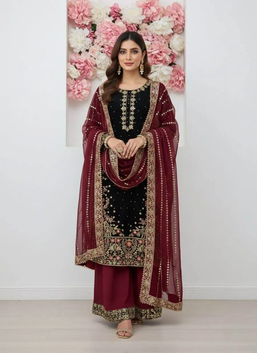 RICH-LOOK-FENDI-SILK-EMBROIDERY-AND-SEQUENCE-WORK-WITH-RIVET-MOTI-WORK-TOP-PALAZZO-WITH-DUPATTA-FESTIVE-WEAR-WHOLESALE-PRICE-ETHNIC-GARMENT-11.webp
