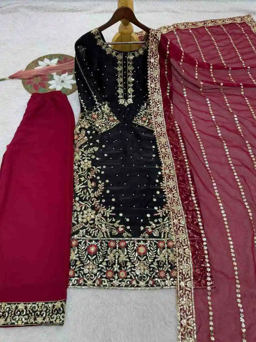 RICH-LOOK-FENDI-SILK-EMBROIDERY-AND-SEQUENCE-WORK-WITH-RIVET-MOTI-WORK-TOP-PALAZZO-WITH-DUPATTA-FESTIVE-WEAR-WHOLESALE-PRICE-ETHNIC-GARMENT-19.webp