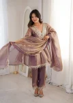 RICH LOOK FENDY REAL MIRROR WITH CODING EMBROIDERY LACE WORK TOP BOTTOM WITH DUPATTA FESTIVE WEAR WHOLESALE PRICE ETHNIC GARMENT (7)