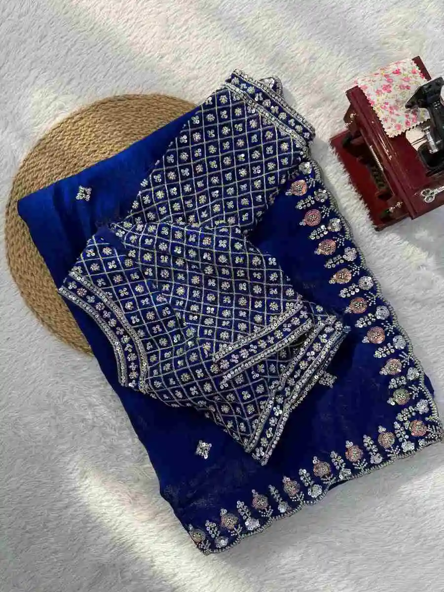 RICH-LOOK-FENDY-SILK-BEADS-WITH-THREAD-SEQUENCE-WORK-SAREE-WITH-UNSTITCEHED-BLOUSE-WEDDING-WEAR-WHOLESALE-PRICE-ETHNIC-GARMENT-3.webp