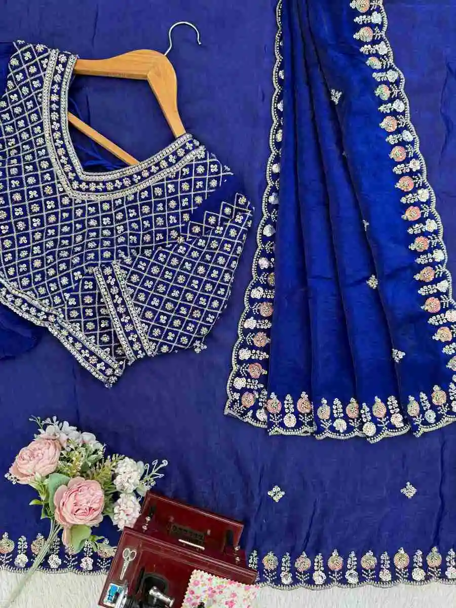 RICH-LOOK-FENDY-SILK-BEADS-WITH-THREAD-SEQUENCE-WORK-SAREE-WITH-UNSTITCEHED-BLOUSE-WEDDING-WEAR-WHOLESALE-PRICE-ETHNIC-GARMENT-6.webp