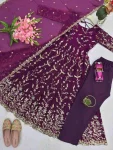 RICH-LOOK-FENDY-SILK-EMBROIDERY-THREAD-SEQUENCE-WORK-GOWN-BOTTOM-WITH-DUPATTA-FESTIVE-WEAR-WHOLESALE-PRICE-ETHNIC-GARMENT-3.webp