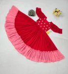 RICH LOOK GEORGETTE HAND WORK ONE PIECE DRESS PARTY WEAR WHOLESALE PRICE ETHNIC GARMENT (7)