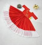 RICH LOOK GEORGETTE HAND WORK ONE PIECE DRESS PARTY WEAR WHOLESALE PRICE ETHNIC GARMENT (13)