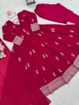 RICH-LOOK-GEORGETTE-THREAD-WITH-SEQUENCE-WORK-GOWN-BOTTOM-WITH-DUPATTA-FESTIVE-WEAR-WHOLESALE-PRICE-ETHNIC-GARMENT-2.webp