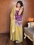 RICH LOOK JACQUARD THREAD WITH SEQUENCE WORK TOP PALAZZO WITH DUPATTA FESTIVE WEAR WHOLESALE PRICE ETHNIC GARMENT (2)