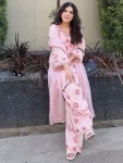 RICH LOOK NATURAL CREPE EMBROIDERY WORK TOP PATIYALA WITH DUPATTA FESTIVE WEAR WHOLESALE PRICE ETHNIC GARMENT (2)