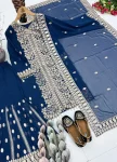 11DESIGNER GEORGETTE CHAIN SEQUENCE WORK WITH LATKAN AND LACE BORDER WORK TOP PALAZZO WITH DUPATTA FESTIVE WEAR WHOLESALE PRICE ETHNIC GARMENT (10)