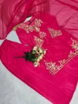 14MODERN NATURAL CREPE EMBROIDERY WORK TOP PALAZZO WITH DUPATTA FESTIVE WEAR WHOLESALE PRICE ETHNIC GARMENT (22)