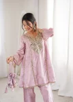 15MODERN HO REAL MIRROR EMBROIDERY WORK TOP PENT SET FESTIVE WEAR WHOLESALE PRICE ETHNIC GARMENT (12)