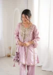 15MODERN HO REAL MIRROR EMBROIDERY WORK TOP PENT SET FESTIVE WEAR WHOLESALE PRICE ETHNIC GARMENT (12)