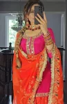16FANCY MALAI SILK EMBROIDERY 5 MM SEQUENCE WORK PAPER HAND WORK MIRROR TOP DHOTI SKIRT WITH DUPATTA FESTIVE WEAR WHOLESALE PRICE ETHNIC GARMENT (4)