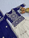16RICH LOOK VICHITRA EMBROIDERY CODING SEQUENCE & THREAD WORK TOP LEHENGA WITH DUPATTA WEDDING WEAR WHOLESALE PRICE ETHNIC GARMENT (4)