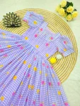 19FANCY MUL CHANDERI FLORAL PRINTED WORK MIDI DRESS DAILY WEAR WHOLESALE PRICE ETHNIC GARMENT (2)