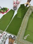 1DESIGNER ROMAN SILK EMBROIDERY SEQUENCE WORK TOP PALAZZO WITH DUPATTA FESTIVE WEAR WHOLESALE PRICE ETHNIC GARMENT (7)