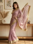 1DESIGNER TABBY SILK FLORAL PRINT WITH BEADS AND CUTDANA HANDWORK SAREE WITH UNSTITCHED BLOUSE WEDDING WEAR WHOLESALE PRICE ETHNIC GARMENT (20)