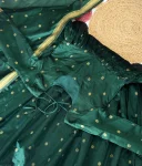 1FANCY HANDLOOK COTTON ZARI WEAVING BUTTI WORK GOWN WITH DUPATTA FESTIVE WEAR WHOLESALE PRICE ETHNIC GARMENT (16)