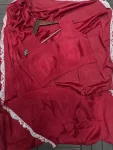 1MODERN CHINON EMBROIDERY WORK READY TO WEAR SAREE WITH FULL STITCHED JACKET AND BLOUSE PARTY WEAR WHOLESALE PRICE ETHNIC GARMENT (16)