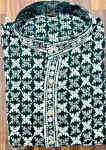 1MODERN RAYON CHIKAN WORK MEN’S KURTA PAYJAMA FESTIVE WEAR WHOLESALE PRICE ETHNIC GARMENT (15)
