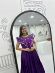 1MODERN ROMAN EMBROIDERY THREAD & KHATLI WORK GOWN FESTIVE WEAR WHOLESALE PRICE ETHNIC GARMENT (10)