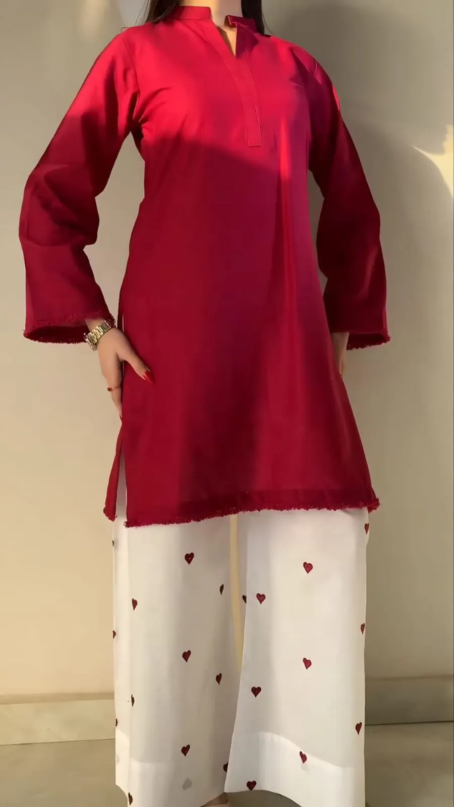1MODERN ROMAN SILK LACE WORK TOP PALAZZO SET DAILY WEAR WHOLESALE PRICE ETHNIC GARMENT (11)