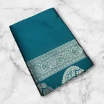 1NEW ARRIVAL LICHI SILK RICH PALLU & JACQUARD WORK SAREE WITH UNSTITCHED BLOUSE FESTIVE WEAR WHOLESLE PRICE ETHNIC GARMENT (10)