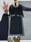 1RICH LOOK NATURAL SILK EMBROIDERY SEQUENCE WITH PEARL HAND WORK TOP PALAZZO WITH DUPATTA FESTIVE WEAR WHOLESALE PRICE ETHNIC GARMENT (13)