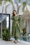 21MODERN TABBY SILK EMBROIDERY WORK TOP BOTTOM WITH DUPATTA FESTIVE WEAR WHOLESALE PRICE ETHNIC GARMENT (12)