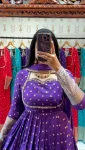 23RICH LOOK JACQUARD WEAVING WORK GOWN WITH DUPATTA FESTIVE WEAR WHOLESALE PRICE ETHNIC GARMENT (18)