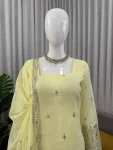 24RICH LOOK GEORGETTE THREAD WITH SEQUENCE WORK TOP BOTTOM WITH DUPATTA FESTIVE WEAR WHOLESALE PRICE ETHNIC GARMENT (15)