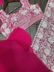 2DESIGNER GEORGETTE EMBROIDERY SEQUENCE WORK READY TO WEAR SAREE WITH STITCHED BLOUSE PARTY WEAR WHOLESALE PRICE ETHNIC GARMENT (17)